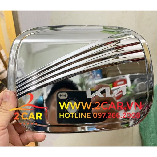 Ốp nắp bình bình xăng xe KIA K3 đời 2021 - 2022 mạ crom cao cấp