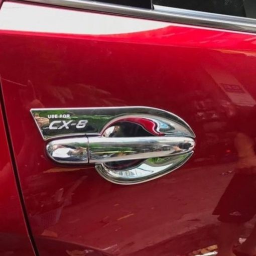 ỐP TAY NẮM, HÕM CỬA XE MAZDA CX8 2018- 2019- 2020 2021 2022 hàng mạ crom cao cấp