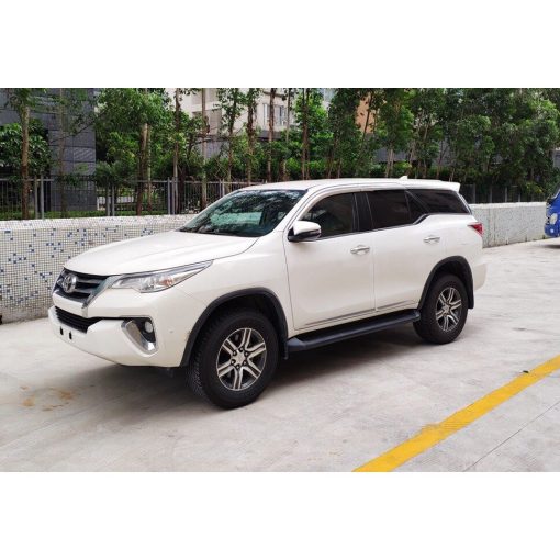 Vè che mưa MẠ CROM xe Toyota Fortuner 2017- 2021, 2022, 2023- 6 chi tiết- Hàng Hàn Quốc - Hình ảnh 3