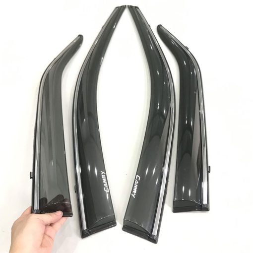 Vè Che Mưa xe Camry 2007 2008 2009 2010 2011 2012 2013 2014 2015 2016 2017 Chỉ Mạ crom - Hình ảnh 3