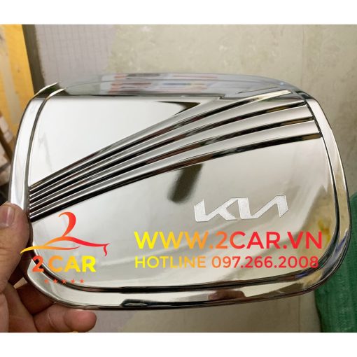 Ốp nắp bình bình xăng xe KIA K3 đời 2021 - 2022 mạ crom cao cấp - Hình ảnh 3
