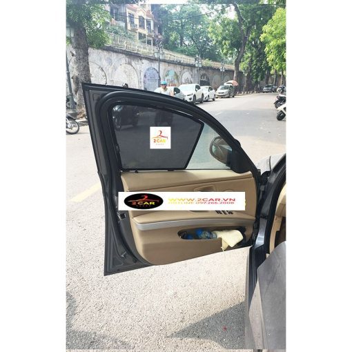 Rèm che nắng xe BMW 320i E90 Form cũ - Rèm loại 1 cao cấp - lắp đế nhựa - Hình ảnh 3