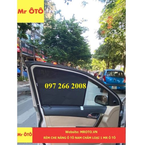 Rèm che nắng chống UV xe Chevrolet Gentra / Aveo, Gentra X Hatback - Hàng Loại 1 MR.ÔTÔ -Bảo Hành 2 Năm- Rèm siêu dày - Hình ảnh 3