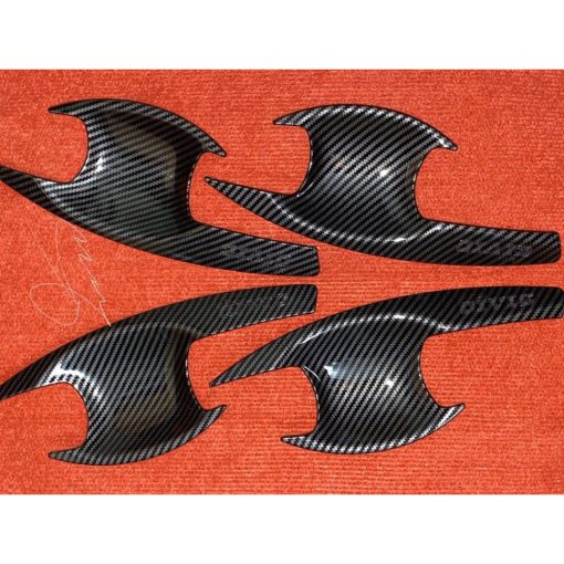 Ốp tay nắm, hõm cửa Carbon xe Honda Civic 2016 - 2021 Vân Cacbon cao cấp- giá 1 bộ - Hình ảnh 3