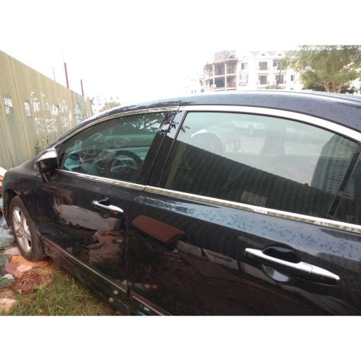 Nẹp viền chân kính và cong kính xe Honda Civic 2007 2008 2009 2010 2011 2012 ( không cột C) - Hình ảnh 3