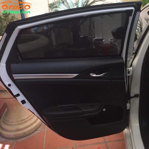 Rèm che nắng xe Honda Civic 2006- 2021, 2022, 2023 có nam châm hút cao cấp - Hình ảnh 3