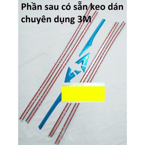 Nẹp Viền Chân Kính Inox Xe Honda Civic 2017 2018 2019 2020 2021- Hàng cao cấp - Hình ảnh 3