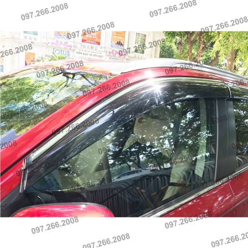 Vè che mưa xe Outlander đời 2018- 2021, 2022 chỉ mạ crom cao cấp - Hình ảnh 3
