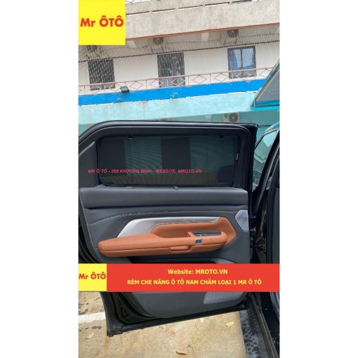 Rèm che nắng xe VINFAST VF9 (không nam châm) chống UV loại 1 Mr.OTO - Bảo hành 2 năm. - Hình ảnh 2