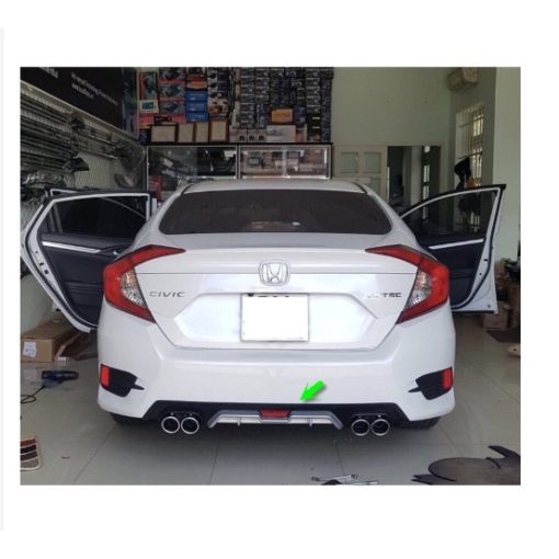 Lippo, líp pô , lip chia pô xe Honda Civic đời 2017 2018 2019 2020 2021- Mẫu 4 pô - Hình ảnh 4