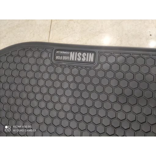 Thảm trải sàn, lót sàn cao su xe Toyota Corolla Altis 2010 - 2021, 2022, 2023 - Hàng cao su đúc không mùi - Mẫu Nissin - Hình ảnh 4