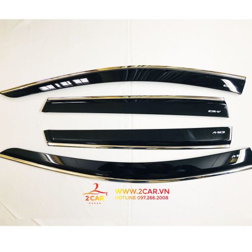 Vè Che Mưa Xe Honda CRV 2018- 2019- 2020- 2021- 2022-2023, chỉ inox cao cấp nhất thị trường - Hình ảnh 4