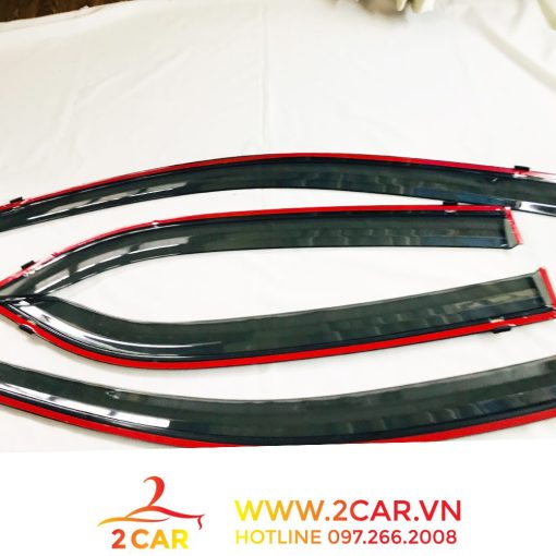 Vè che mưa xe Kia Soluto 2019- 2020- 2021- 2022- 2023 CHỈ MẠ crom cao cấp - Hình ảnh 4