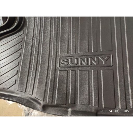 Lót cốp nhựa dẻo xe NISSAN SUNNY 2014- 2015 - 2018-2020-2021- 2022 không mùi, không thấm nước - Hình ảnh 4