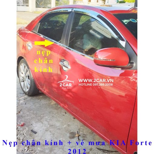 Nẹp viền chân kính Kia Forte 2010-2018 - Hình ảnh 4