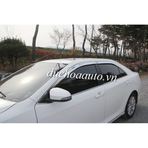 Vè che mưa mạ crom xe Camry 2013 - 2014 - 2015- 2016- 2017 Hàng Hàn Quốc - Hình ảnh 4