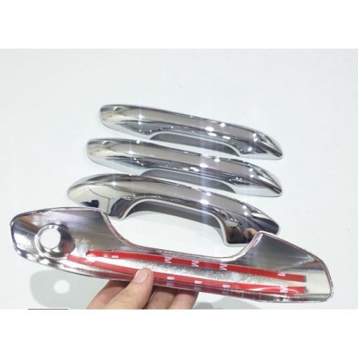 Ốp tay nắm cửa xe Kia K3 2021- 2022, KIA Cerato, Seltos, 2019,2020,2021,2022,2023 mạ crom cao cấp - Ảnh 4