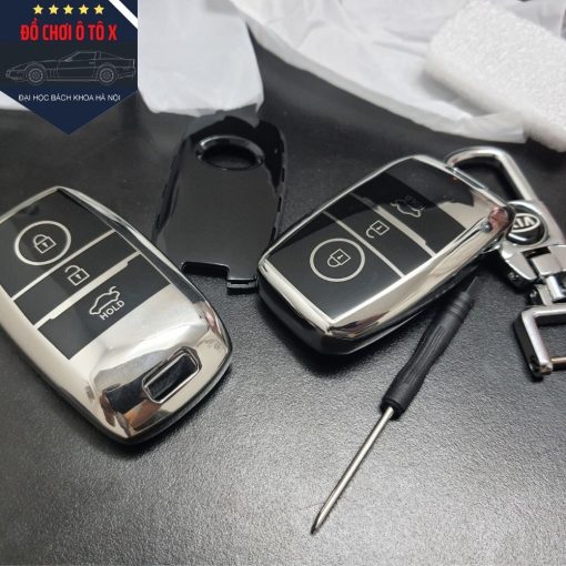 Ốp chìa khóa xe KIA SELTOS, KIA SONET, SORENTO, K1, K2, K3, K5 - 3 nút và 4 nút HÀNG CAO CẤP - Hình ảnh 4