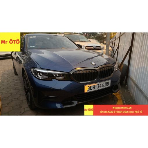 Rèm che nắng chống UV Xe BMW 320i G20 2019 2020 2021 2022 Hàng Loại 1 Mr Ô TÔ. Bảo Hành 24 Tháng,Cam Kết Chuẩn - Hình ảnh 4