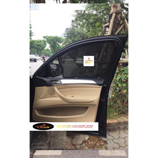 Rèm che nắng chống UV xe BMW X6 E71 2008- 2014, Rèm loại 1 cao cấp - Bảo hành 24 tháng- Đế nhựa - Hình ảnh 4