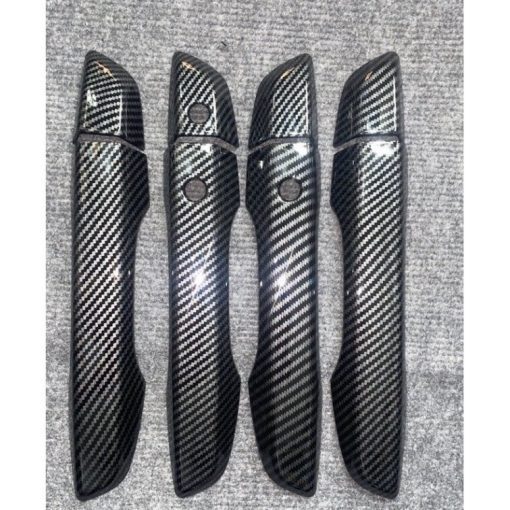 Ốp tay nắm, hõm cửa Carbon xe Honda Civic 2016 - 2021 Vân Cacbon cao cấp- giá 1 bộ - Hình ảnh 4