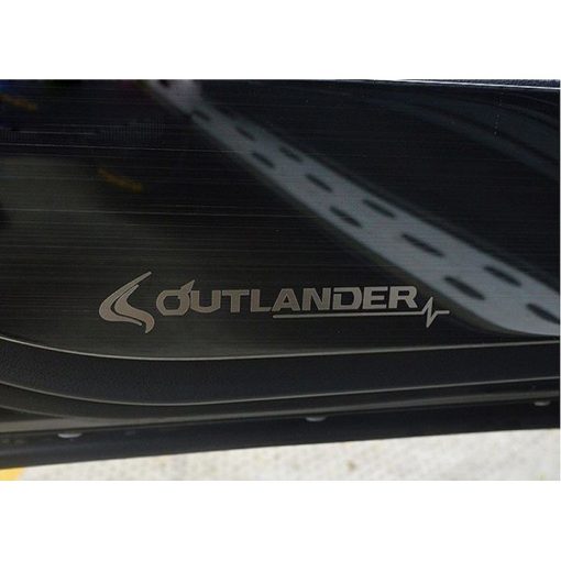Ốp Tapli, Táp li cánh cửa xe Mitsubishi Outlander 2017 2018 2019 2020 2021 hàng titan cao cấp- Giá 1 bộ - Hình ảnh 4