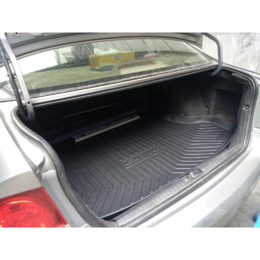 Lót cốp nhựa dẻo xe Honda Civic 2007 2008 2009 2010 2011 2012 - Hàng không mùi, dày dặn - Hình ảnh 4