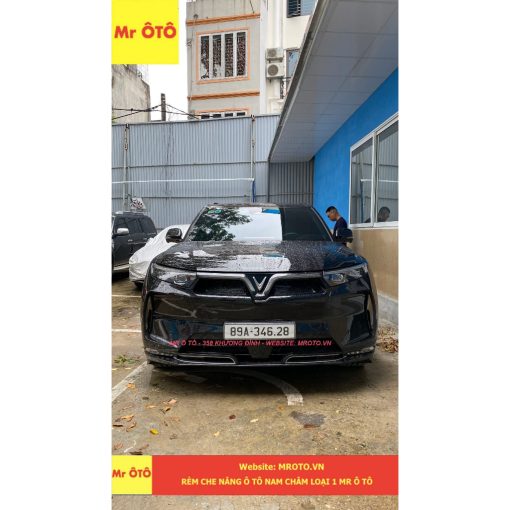 Rèm che nắng xe VINFAST VF9 (không nam châm) chống UV loại 1 Mr.OTO - Bảo hành 2 năm. - Hình ảnh 3