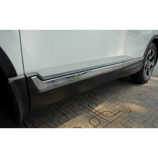 Ốp Nẹp Sườn hông Xe Honda CRV 2018 - 2019 - 2020 - 2021 - 2022 - 2023 Nhựa ABS Mạ Crom Sáng Bóng Cao Cấp - Hình ảnh 5