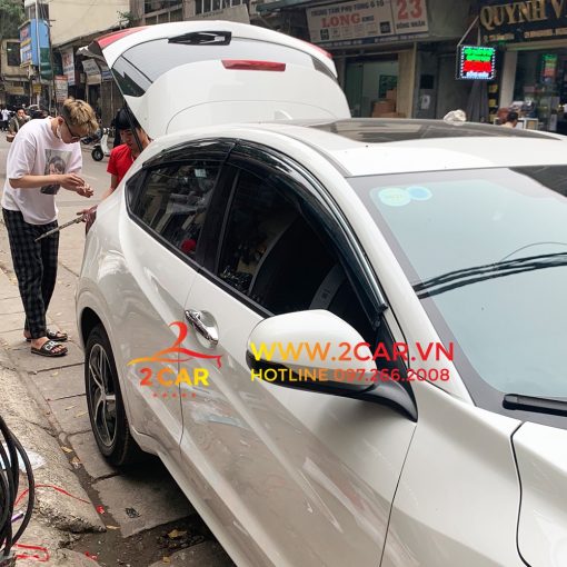 Vè che mưa xe Honda HRV 2018- 2021 chỉ mạ crom cao cấp - Giá 1 bộ - Ảnh 3