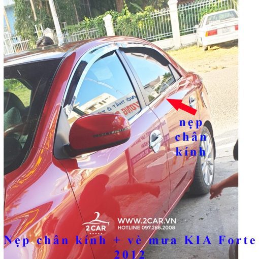 Nẹp viền chân kính Kia Forte 2010-2018 - Hình ảnh 5