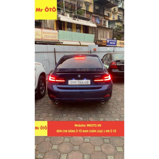 Rèm che nắng chống UV Xe BMW 320i G20 2019 2020 2021 2022 Hàng Loại 1 Mr Ô TÔ. Bảo Hành 24 Tháng,Cam Kết Chuẩn - Hình ảnh 5