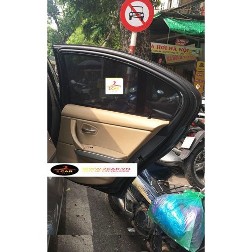 Rèm che nắng xe BMW 320i E90 Form cũ - Rèm loại 1 cao cấp - lắp đế nhựa - Hình ảnh 5