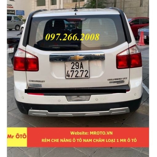 Rèm che nắng chống UV xe Chevrolet Orlando (không nam châm) loại 1 MR.OTO chính hãng - Bảo hành 2 năm - Rèm siêu dày - Hình ảnh 5