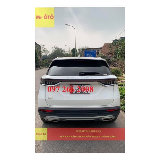 Rèm che nắng xe Baic Beijing X7 - Hàng Loại 1 - Mr Ô Tô- Bảo hành 24 tháng - rèm dày, có nam châm hít cao cấp - Ảnh 5
