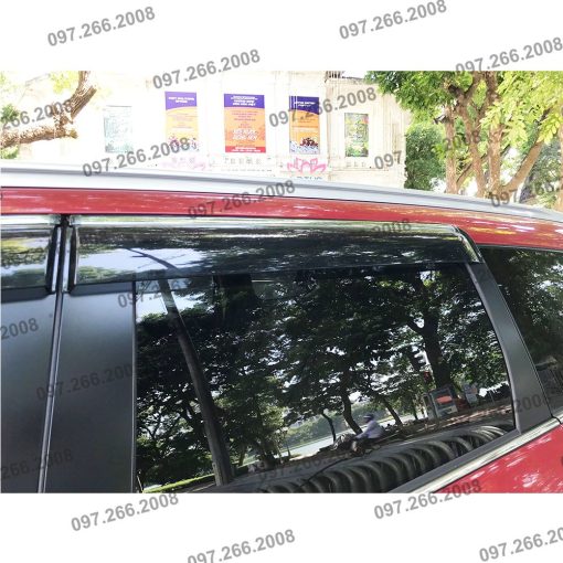 Vè che mưa xe Outlander đời 2018- 2021, 2022 chỉ mạ crom cao cấp - Hình ảnh 5