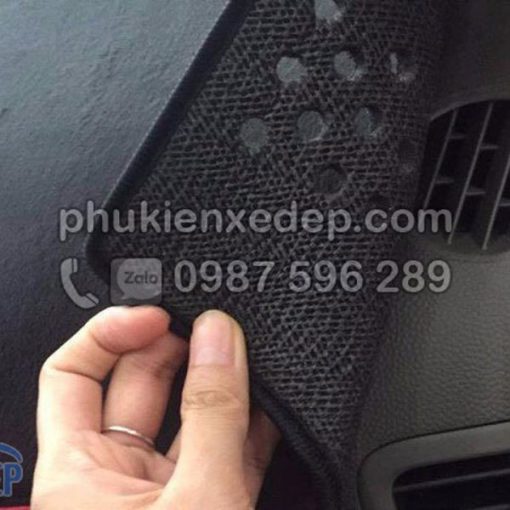 Thảm chống nóng taplo nhung xe TOYOTA RUSH chống nóng tốt, chống trơn trượt, vừa khít theo xe - Hình ảnh 5