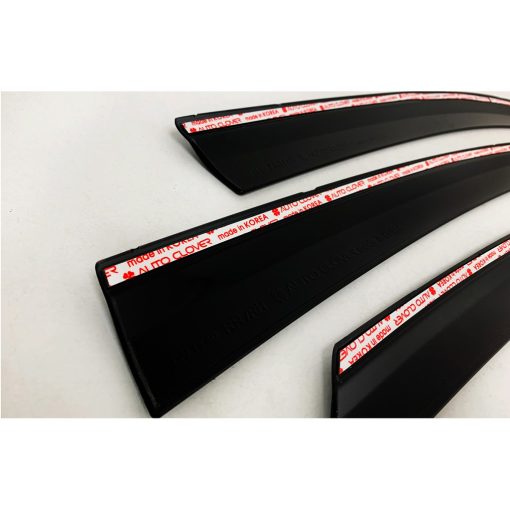 Vè che mưa xe Honda Civic 2018- 2019- 2020- 2021 mẫu đen bóng 6 chi tiết chính hãng hàn quốc Auto Clover - Ảnh 5