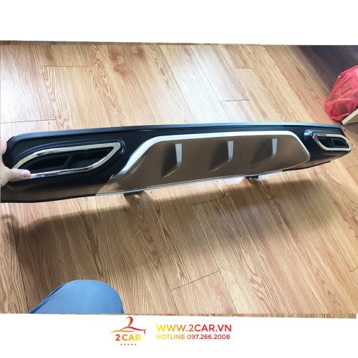 Lip Chia Pô, Lippo, líp pô Xe Honda Civic 2017 2018 2019 2020 2021 kiểu Mercedes - 2 pô - Hình ảnh 5