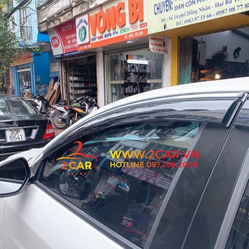 Vè che mưa xe Honda HRV 2018- 2021 chỉ mạ crom cao cấp - Giá 1 bộ - Ảnh 6