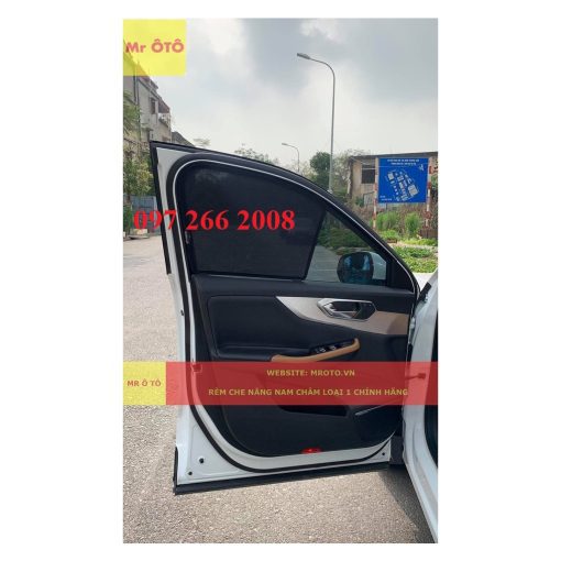 Rèm che nắng xe Baic Beijing X7 - Hàng Loại 1 - Mr Ô Tô- Bảo hành 24 tháng - rèm dày, có nam châm hít cao cấp - Ảnh 6