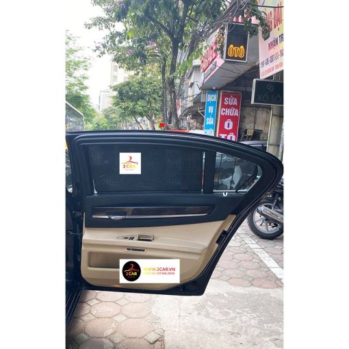 Rèm che nắng xe BMW 730i, Rèm loại 1 cao cấp - Bảo hành 24 tháng - Lắp đế nhựa - Hình ảnh 5