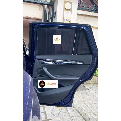 Rèm che nắng chống UV xe BMW X1, Rèm loại 1 cao cấp - Lắp đế nhựa - Hình ảnh 6