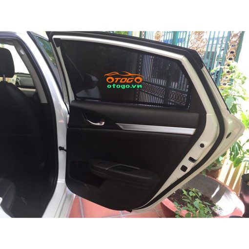 Rèm che nắng xe Honda Civic 2006- 2021, 2022, 2023 có nam châm hút cao cấp - Hình ảnh 6