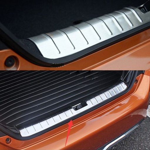Chống trầy cốp trong, ngoài xe Honda Civic 2016- 2021 chất liệu Inox sáng bóng - Hình ảnh 6