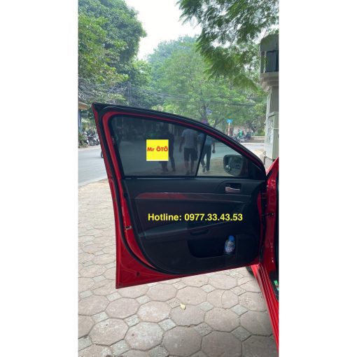 Rèm Che Nắng Xe Mitsubishi Lancer IO/ Gala, Hàng Loại 1 có hút nam châm - Hình ảnh 5
