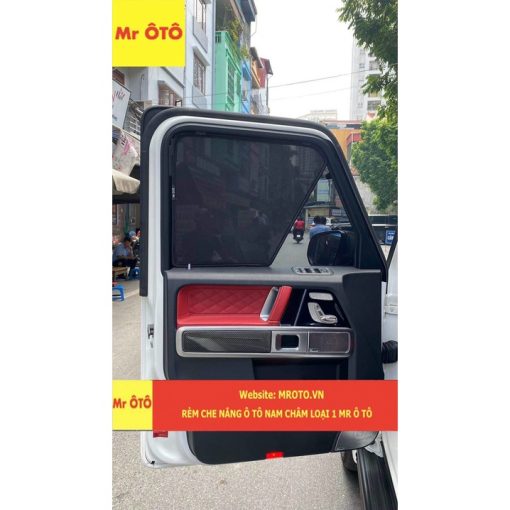 [MR Ô TÔ] Rèm che nắng xe Mercedes G63 - Hàng loại 1 cao cấp, dày dặn - Hình ảnh 5