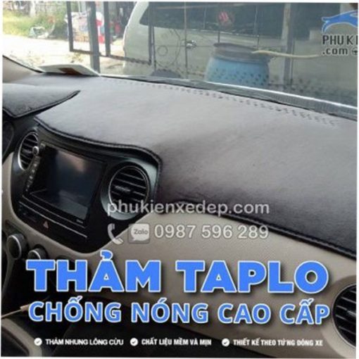 Thảm chống nóng taplo nhung xe TOYOTA RUSH chống nóng tốt, chống trơn trượt, vừa khít theo xe - Hình ảnh 6