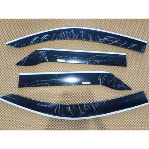 Vè che mưa xe Fortuner 2006 2007 2008 2009 2010 2011 2012 2013 2014 2015 2016 Chỉ INOX, loại Cao cấp nhất - Hình ảnh 5