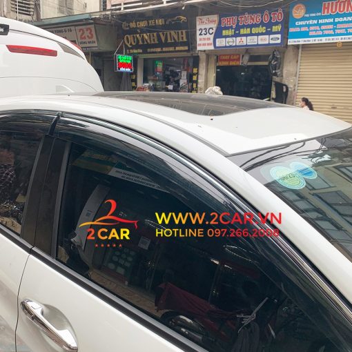 Vè che mưa xe Honda HRV 2018- 2021 chỉ mạ crom cao cấp - Giá 1 bộ - Ảnh 7